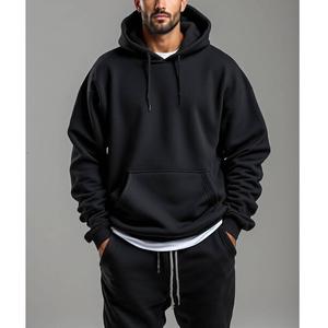 Sudaderas con Capucha de Algodón Casual para Hombre de Buena Calidad, con Cordón Ajustable, Sudaderas con Capucha, Camisetas Casuales de Manga Larga de BD - Product Image 5