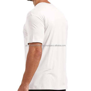 White Color <b>Men's</b> Clothing <b>T</b> <b>Shirts</b> With <b>Pocket</b> Crewneck Short Sleeve Regular Fit Summer Casual Style Cotton <b>Men</b> <b>T</b> <b>Shirts</b> - Product Image 3