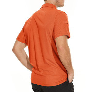 Luxury Quality 100% Polyester Men's Casual Print Pattern Polo Shirts Custom Embroidered Short Sleeve Jersey Blank Polo T-Shirt - Product Image 3
