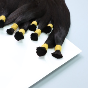 Cabello virgen Remy vietnamita liso negro al por mayor, sin procesar, con cutícula alineada, doble capa, para permanente, ODM OEM - Product Image 5