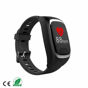 4G GPS WiFi LBS Position L16 Montre Intelligente Avec TCP Chute Vers Le Bas Alarme SOS PPG Care Moniteur de Santé Sûr Pour Senior