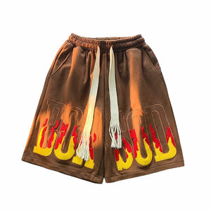 Pantalones Cortos de Verano 2026, Personalizados, Estilo Urbano, Felpa de Rizo, 280 g/m², 100% Algodón, Bordado Chenille, para Gimnasio, Deportes, Baloncesto, para Hombre - Product Image 5