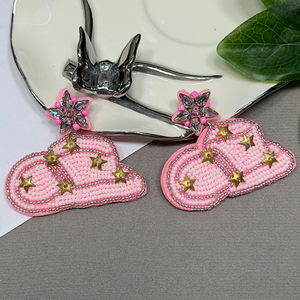 Pendientes de Diseño Pastel Rosa y Verde, Joyería Celestial de Ensueño, Ligeros y Dulces para Mujer, Ideales para Fiestas - Product Image 4