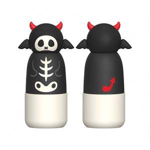 Bouteilles isothermes portables en acier inoxydable 304 au design de dessin animé pour enfants, idéales pour l'école - Product Image 4