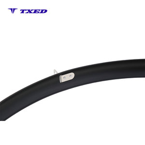 Garde-boue avant et arrière Fangda Durable 700C pour VTT et vélo de route, anti-éclaboussures, résistant aux UV, accessoires de <span class=keywords><strong>cyclisme</strong></span>, gestion des câbles - Product Image 1