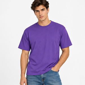 Camisetas Lisas al por Mayor, Camisetas de Algodón Orgánico, Camisetas Blancas para Bordar Personalizadas, Ropa de Verano Unisex Sostenible - Product Image 1