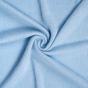 Eco-Friendly <b>Knitted</b> Baby Blanket 100% Cotton Solid Color Ruffle Cute Style Vietnam OEM/ODM Custom Packaging Spring Autumn - Product Image 4