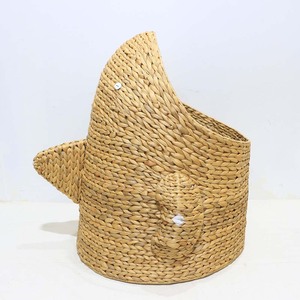 Cesta de Jacinto de Agua con Forma de Tiburón para Guardar Juguetes de Niños - Product Image 6