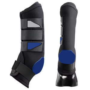 Protège-jambes pour chevaux, ajustement sécurisé, protection des jambes du cheval avec des matériaux respirants et un rembourrage confortable, qualité supérieure - Product Image 5