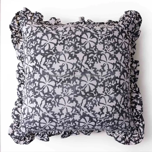 Multi-Colored Direct Factory Luxury Cotton <b>Cushion</b> Set with Geometric Pattern and Design for Home Use - Product Image 1