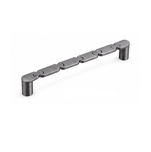Poignée de meuble de bar en laiton finition martelée, design contemporain, durable, écologique, taille personnalisable pour meubles de cuisine - Product Image 2