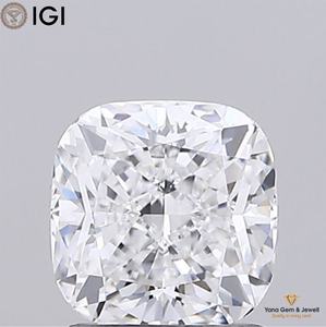 Diamante Cultivado en Laboratorio con Corte Cuadrado, Color D, Claridad VVS1, 1.00 Quilates, Certificado IGI, para Anillo Solitario Royal Glow - Product Image 1