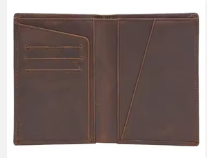 Bulk Wholesale Manufacturer New Genuine Leather <b>Passport</b> Holder Luxury Travel <b>Wallet</b> Full Grain Leather Cover Case LPH-0325 - Product Image 5