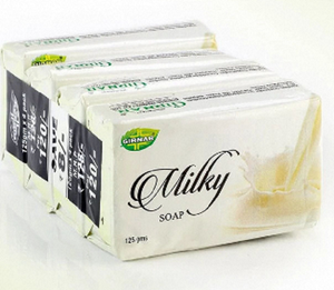 Jabón humectante en barra Jabón natural de leche Jabón de limpieza suave para uso diario de alta calidad al por mayor - Product Image 4