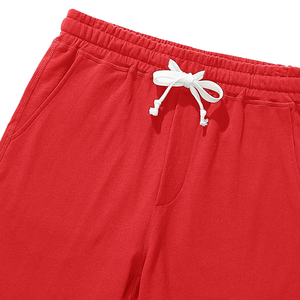 Shorts pour hommes en molleton 100% coton de haute qualité avec logo personnalisé Shorts pour hommes en molleton 100% coton de haute qualité - Product Image 6