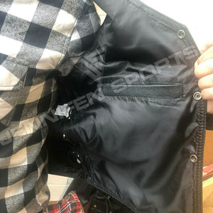 Custom Men's Black Leather Biker <b>Vest</b> With Pockets New OEM Cowhide <b>Vest</b> For Winter Motorcycle Riding - Product Image 5