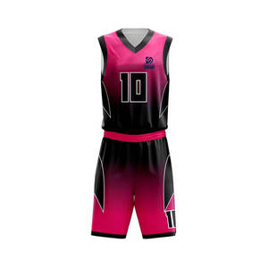 Ensemble d'uniformes de basketball personnalisés pour hommes, 100 % polyester, respirant, durable, séchage rapide, léger, haute qualité, vente en gros - Product Image 2