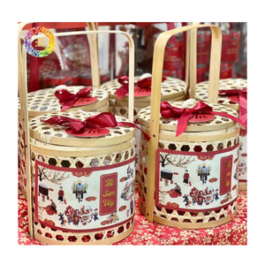 Boîte de rangement en bambou naturel tressé pour cadeaux, thé, souvenirs, bijoux, accessoires et décoration rustique – Vente en gros - Product Image 6