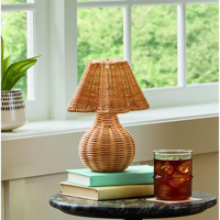 Lampe suspendue en rotin artisanale, élégante, pour salle à manger, café, lampe suspendue naturelle pour décoration intérieure