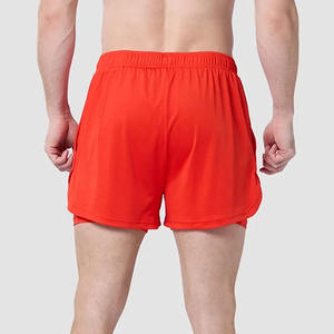 Custom LOGO Men 2 in 1 Tennis Basketball Shorts Lightweight Quick Dry Casual Mesh Active Drawstring Double <b>Layer</b> Shorts - Product Image 6