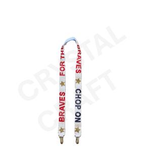CRYSTAL CRAFT VIKINGS สายรัดริบบิ้นประดับลูกปัดแบบวินเทจ เป็นมิตรกับสิ่งแวดล้อม ตะขอเกี่ยวแบบคลาสสิก สายรัดกระเป๋าถือที่ทนทานและใช้งานได้นาน - Product Image 2
