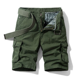 Shorts cargo pour hommes, style utilitaire multi-poches, conçus pour la randonnée, le camping et le confort quotidien en plein air. - Product Image 3