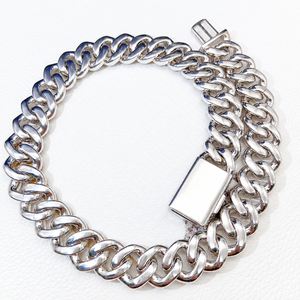 Mens Moissanite Diamond 925 Silver Iced Cuban <b>Link</b> Necklace Luxury Statement Chain <b>Jewellery</b> Gift for Men Bold Fashion Style - Product Image 6