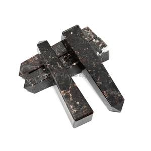 Obelisco de hematita Punta pulida Torre de cristal Piedra preciosa natural Chakra Meditación Piedra curativa Reiki a precios al por mayor - Product Image 2