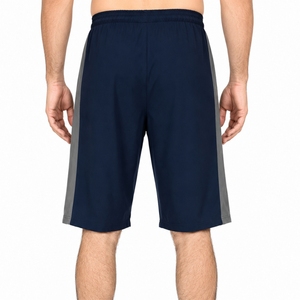 Shorts longs pour hommes sur mesure, qualité supérieure, tissu doux avec bande latérale grise, séchage rapide, élastique, shorts longs pour hommes faits sur mesure - Product Image 2