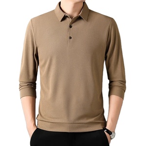 Meilleures ventes de polos de golf décontractés à manches courtes en pur coton de haute qualité sur mesure nouveau style vierge grande taille pour hommes - Product Image 4