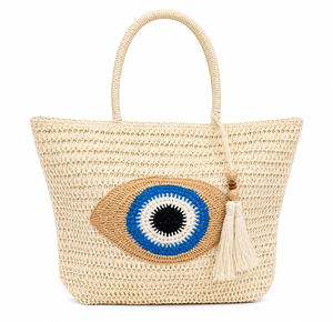 Bolso Tote de Rafia Tejido a Mano de Lujo Personalizado, Bolso de Playa con Borlas y Cuentas de Madera, Bolso de Mano para Mujer, Regalo para el Verano - Product Image 3