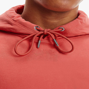 Sweat à capuche pour homme en mélange de coton extensible, construction confortable des épaules, ourlet côtelé, poche avant pratique - Product Image 3