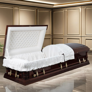 Urnas funerarias de ataúdes de madera dura de Estilo Norteamericano de alta calidad Impresoras 3D-Venta al por mayor Fabricante internacional de ataúdes confiable - Product Image 3