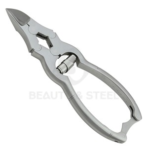 Cortauñas Profesional de Acero Inoxidable para Dedos de Manos y Pies, Alicates de Podología de Alta Resistencia para Uñas Encarnadas Gruesas con Resorte de Barril - Product Image 2