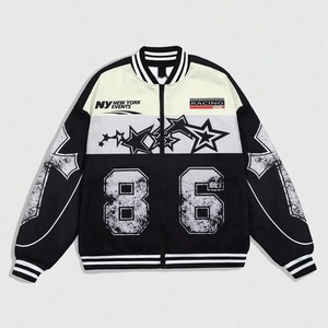 Premium Embroidered Letterman <b>Leather</b> Varsity <b>Jacket</b> Men Baseball College Style OEM ODM Factory Sample Service Available - Product Image 3
