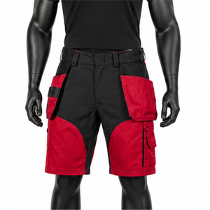 Heavy Duty Multi-Pocket Workwear Shorts Durable Construction <b>Cargo</b> Shorts for Industrial Wear - Product Image 1