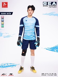 Best-Selling Unisex Luxury Sport Wear High Quality GEA Goalkeeper Jerseys Custom Embroidery Minimalist Design Soccer Wear Pack - Product Image 5