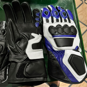 Guantes de Motocicleta Casuales de Cuero Genuino Personalizados OEM con Pantalla Táctil, de Alta Calidad, 100% Piel de Oveja, para Carreras y Conducción - Product Image 2