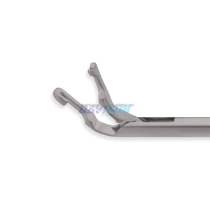 เครื่องมือผ่าตัดผ่านกล้อง DAVICON Thoracoscopic Knot TierPusher แบบแมนนวล ขนาดแกน 5 มม. ความยาวใช้งาน 9.25 นิ้ว (23.5 ซม.) ด้ามจับสแตนเลส ความยาว 14 นิ้ว (35.5 ซม.) สำหรับการผ่าตัด VATS - Product Image 5