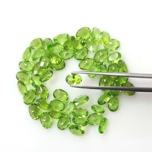 Peridoto Natural, Corte Ovalado, Facetado, Piedras Preciosas Sueltas al por Mayor, Cuentas de Peridoto Verde a Granel para la Fabricación de Joyas, Auténticas - Product Image 5