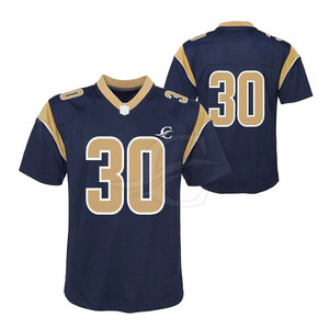 Jersey de Fútbol Americano Personalizado con Color y Diseño a Medida, Precio de Fábrica, Manga Corta, 100% Poliéster Transpirable, Servicio OEM - Product Image 2
