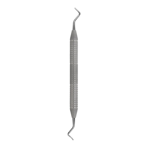 Recortador de margen distal 26, 13-95-8-14, instrumento dental restaurador de acero inoxidable para acabado de esmalte, mango hueco, diseño ergonómico - Product Image 3