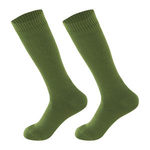 Chaussettes de compression respirantes, durables et antidérapantes pour l'extérieur avec logo sur le dessous pour les jeunes - Chaussettes de sport d'hiver (Nylon/Spandex) - Product Image 6