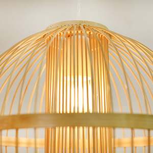 Lustre en bambou très vendu, éclairage décoratif pour restaurants et hôtels - Product Image 5