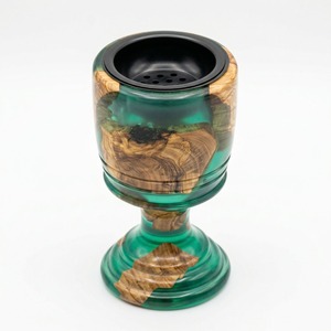 Decorative Wooden Resin <b>Bakhoor</b> Burner Arabic <b>Oud</b> Incense Holder Winter Home Decor Religious Use - Product Image 3