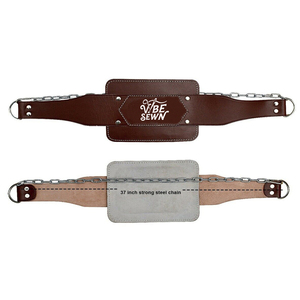 Custom Workout Gym Fitness Power Weight Lifting Eva Nylon Heavy Duty Dip Weighted Pull up <b>Weightlifting</b> <b>Belt</b> with <b>Chain</b> - Product Image 3