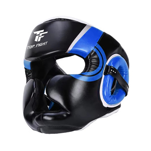 Protector de Cabeza de Boxeo Ligero de Alta Calidad 100% para Adultos, Protector de Cabeza de Boxeo Hecho de Cuero, Casco de Boxeo MMA - Product Image 2