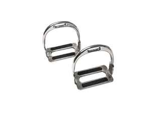 Étriers d'équitation classiques en acier inoxydable de haute qualité avec étriers en forme de S pour la sécurité équestre - Product Image 3