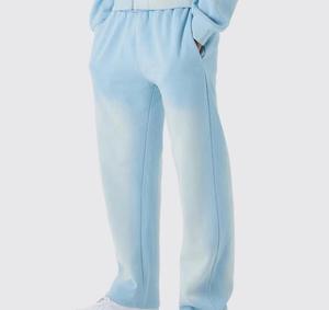 Conjunto de Sudadera con Capucha y Pantalones Deportivos para Mujer, Personalizado, con Cremallera, Lavado Ácido, Parche Bordado y Efecto Desgastado - Product Image 3