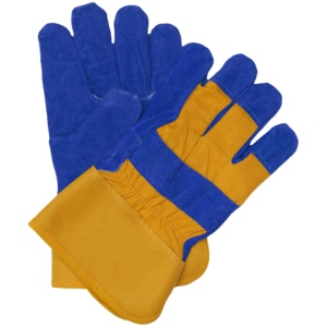 Guantes de Trabajo de Cuero Vacuno de Primera Calidad, Antivibración, Flexibles, Resistentes, con Revestimiento de Goma, Cómodos, de Algodón - Product Image 6